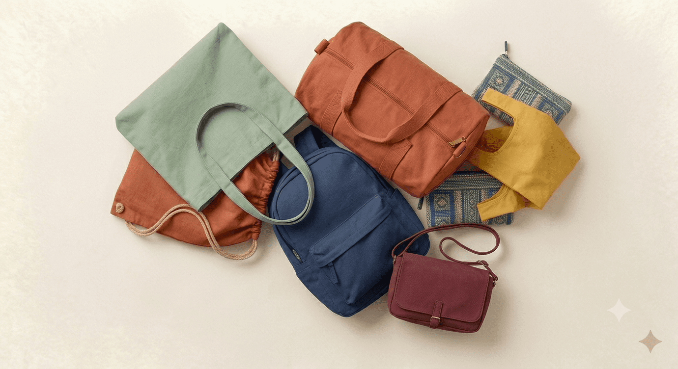 Bagagerie et sacs écoresponsables personnalisables pour salon professionnel